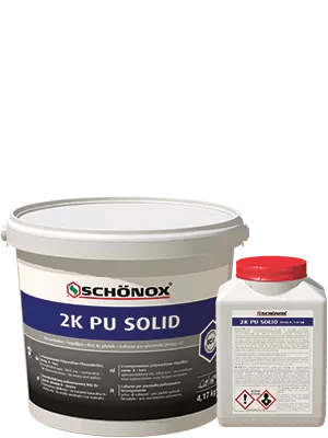 Κόλλα πλακιδίων Schönox 2K PU SOLID Λευκή 5 κιλά