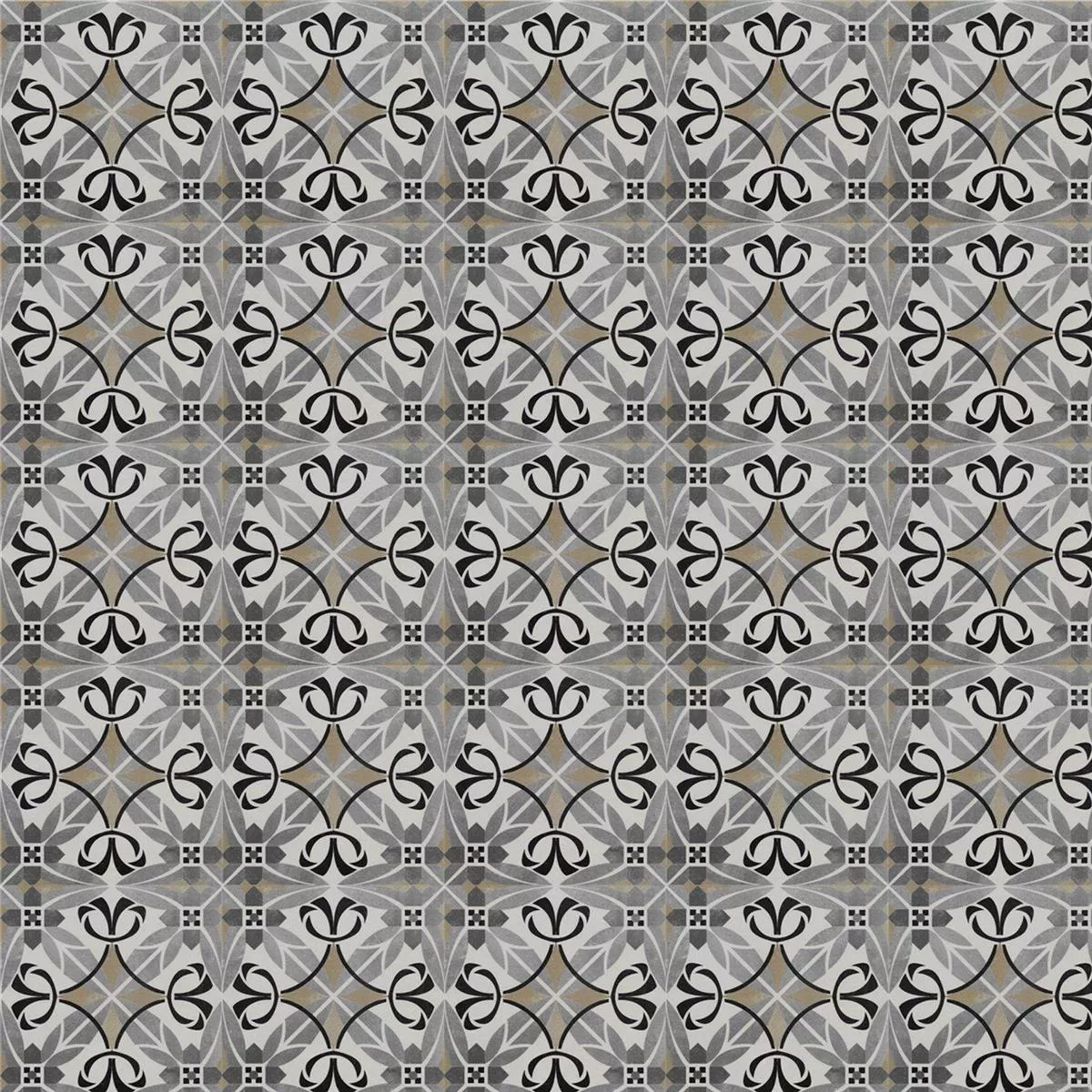 Πρότυπο Όψη Πλακιδίων Tσιμέντου Gotik Gemma 22,3x22,3cm