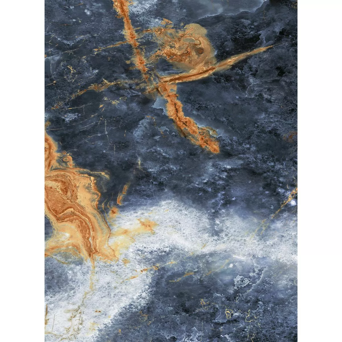 Πλακάκι Δαπέδου Joliet Μπλε Χρυσός Αμεμπτος 60x120cm