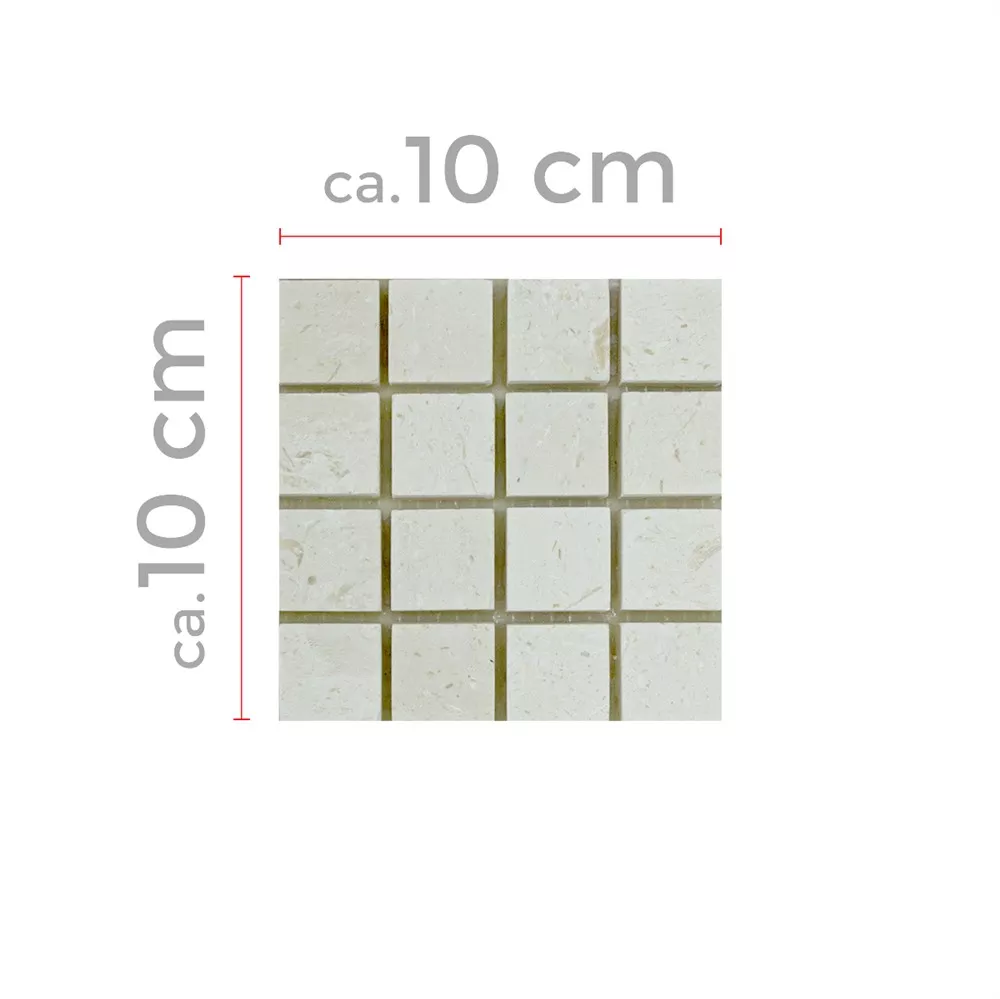 Πρότυπο Μωσαϊκό Από Φυσική Πέτρα Aσβεστόλιθος Luminares 23