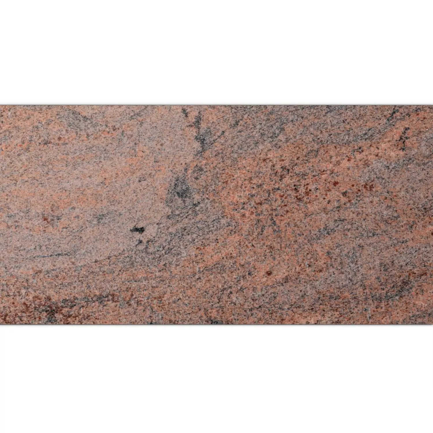 Πλακάκια Aπό Φυσική Πέτρα Γρανίτης Multicolor Red Βουρτσισμένο 30,5x61cm
