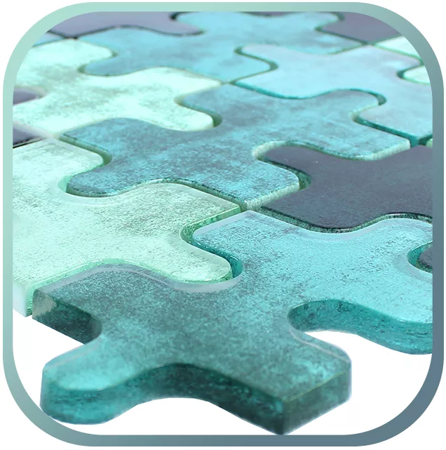 Μωσαϊκό Γυαλιού 8mm Μείγμα Μωσαϊκό Γυαλιού 8mm Μείγμα