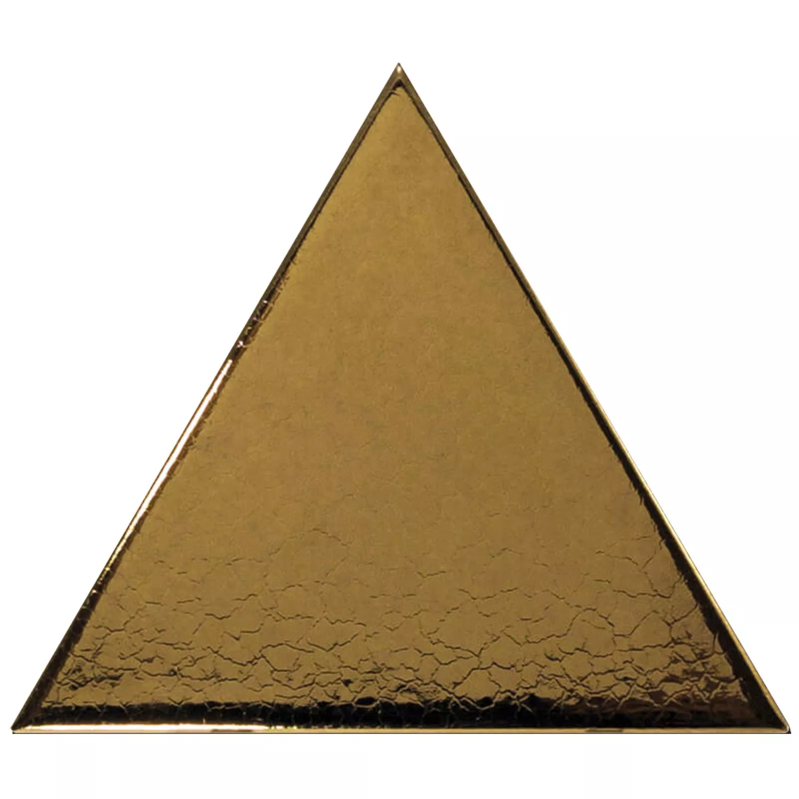 Πρότυπο Πλακάκια Tοίχου Britannia Tρίγωνο 10,8x12,4cm Χρυσός
