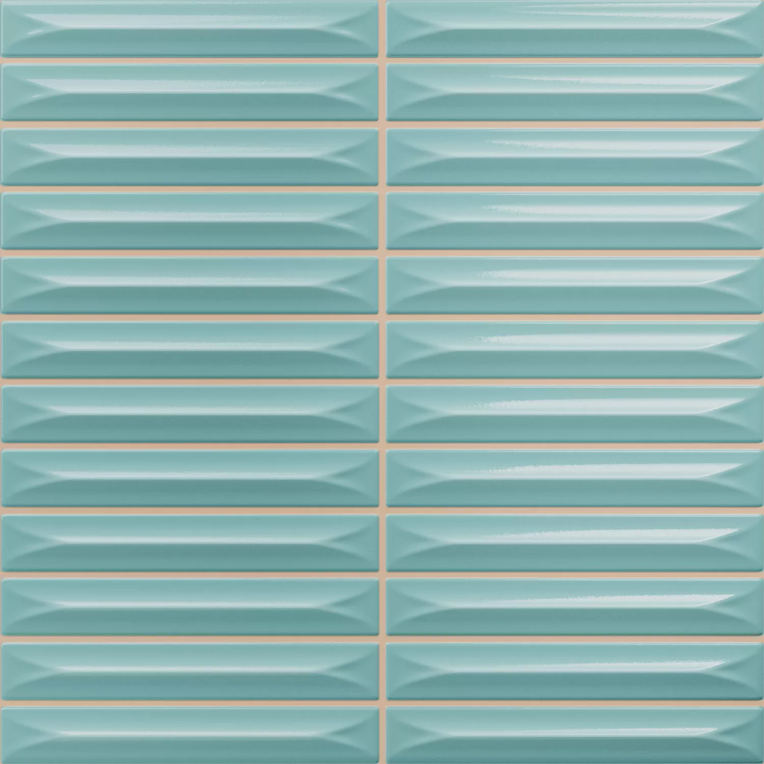 Bevel Μπλε Tου Oυρανού Αστραφτερό Ράβδος 20x20 cm