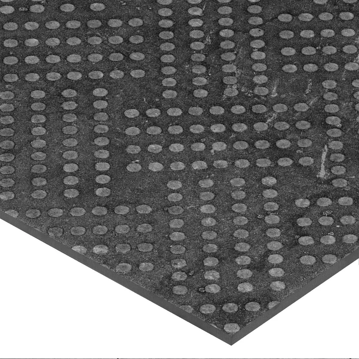 Πλακάκια Δαπέδου Chicago Μεταλλική Εμφάνιση Ανθρακίτης R9 - 18,5x18,5cm Pattern 1