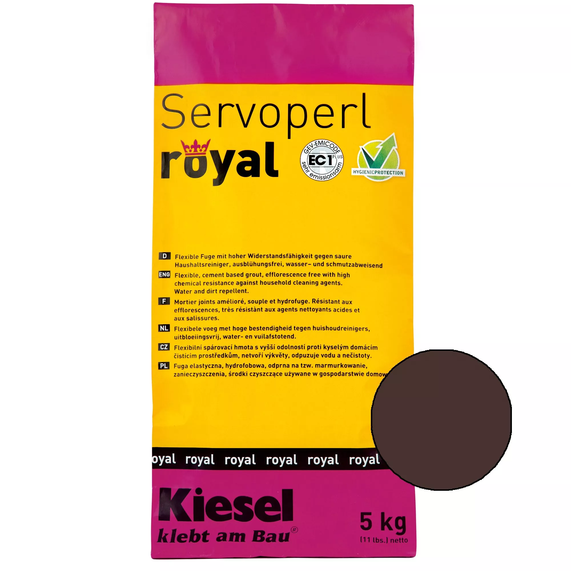 Kiesel Servoperl royal - Εύκαμπτος, υδατοαπωθητικός σύνδεσμος