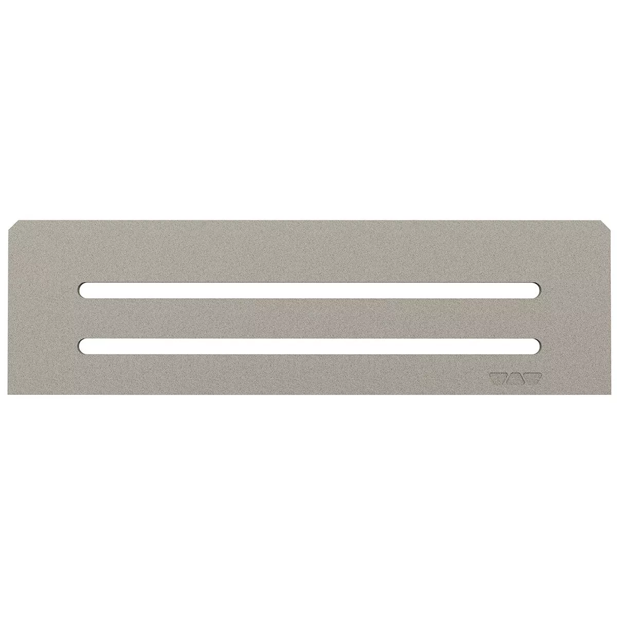 Ράφι τοίχου Schlüter ορθογώνιο 30x8.7cm Wave Grey