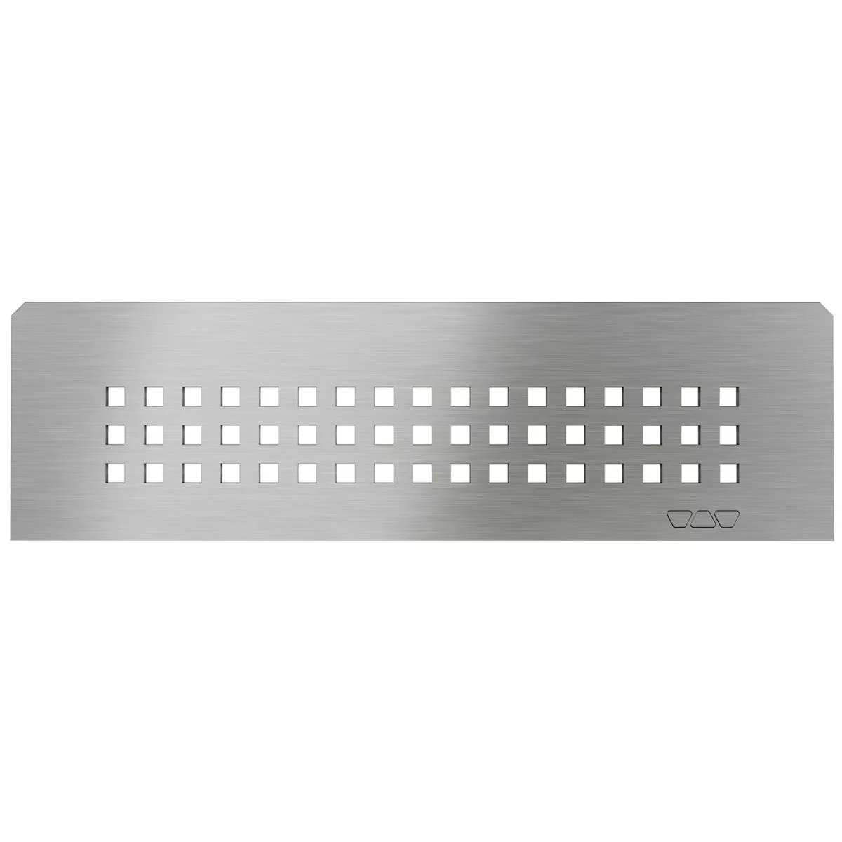 Ράφι τοίχου Schlüter ορθογώνιο 30x8.7cm τετράγωνο ασημί