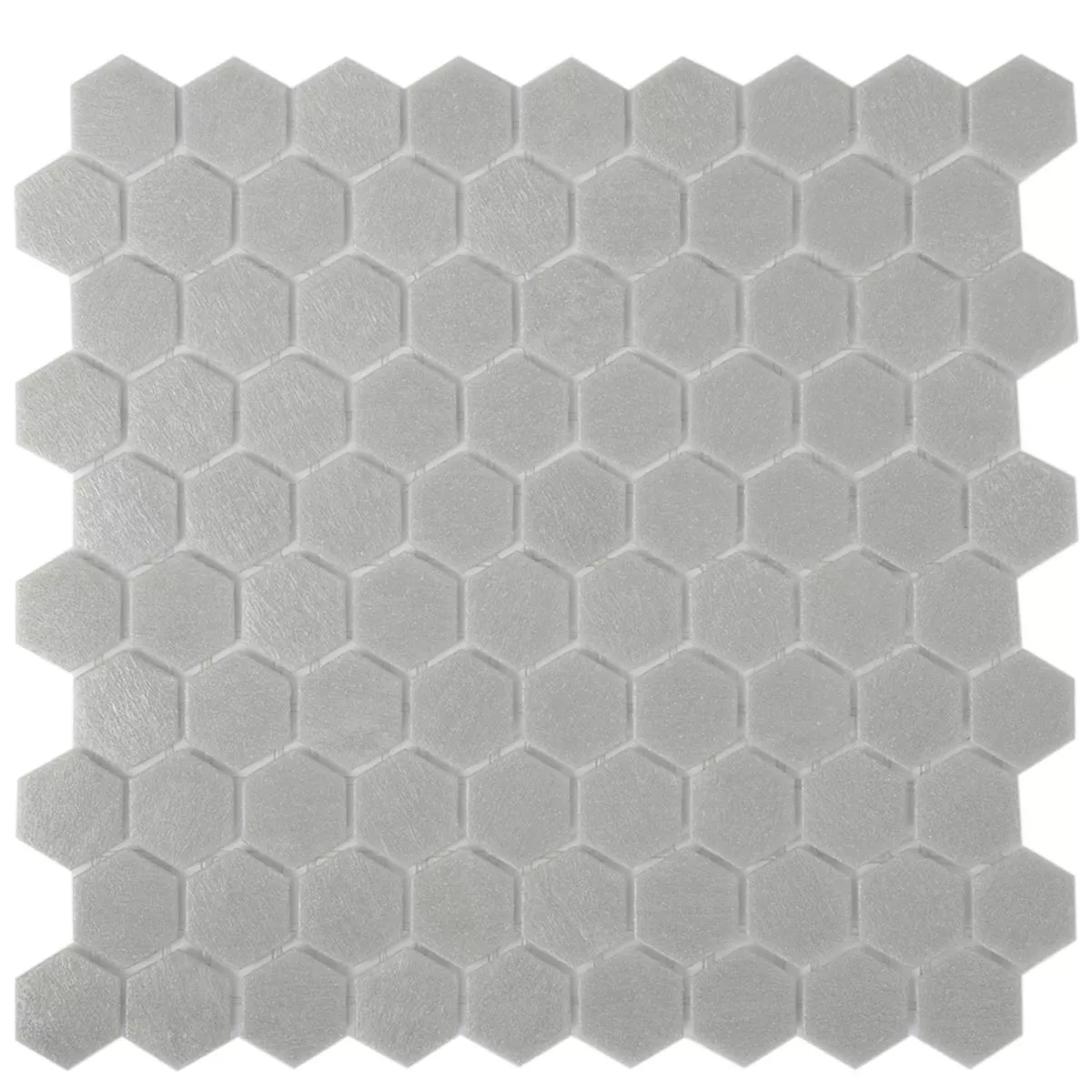 Γυάλινο Μωσαϊκό Πλακάκια Trend-Vi Hexagonal 152 Γκρί