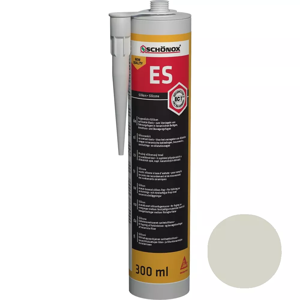 Σιλικόνη σφράγισης αρμών Schönox ES Pergamon (300ml) Σιλικόνη σφράγισης αρμών Schönox ES Pergamon (300ml)