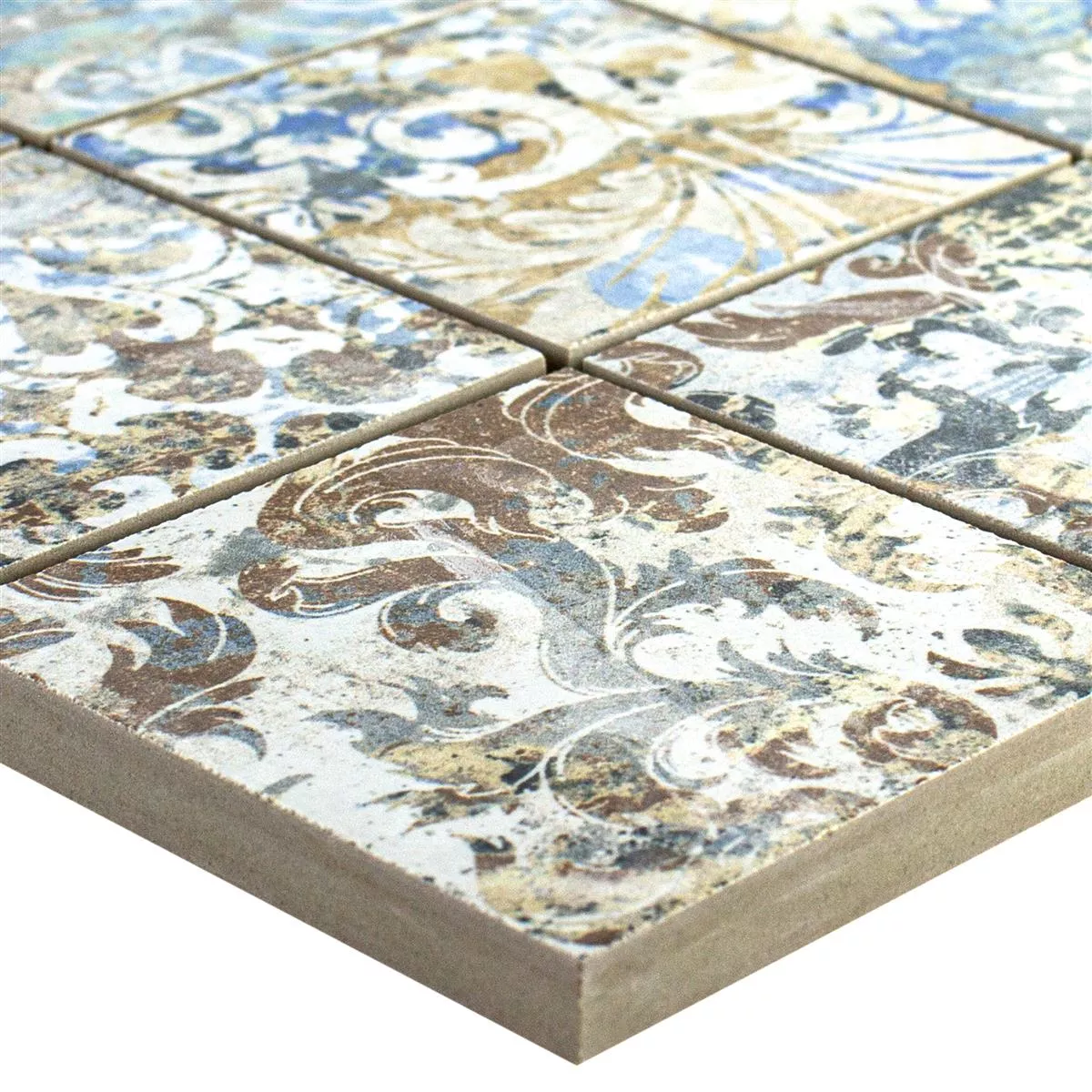 Kεραμικό Mωσαϊκό Πλακάκια Patchwork Χρωματιστό 71x71mm Kεραμικό Mωσαϊκό Πλακάκια Patchwork Χρωματιστό 71x71mm