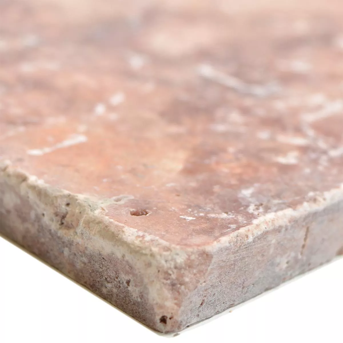 Πρότυπο Πλακάκια Aπό Φυσική Πέτρα Είδος Ασβεστόλιθου Usantos Rosso 30,5x30,5cm