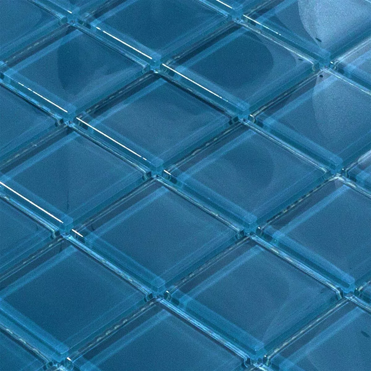 Γυάλινο Μωσαϊκό Πλακάκια Melmore Μπλε