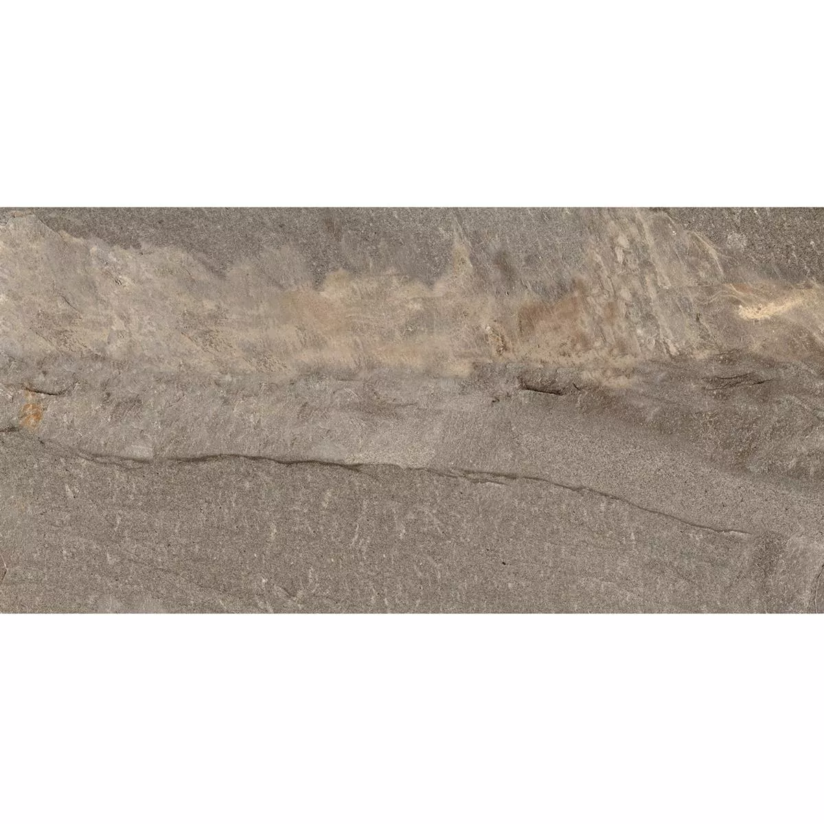 Πρότυπο Πλακάκια Δαπέδου Homeland Eμφάνιση Φυσικής Πέτρας R10 Μπρούντζος 30x60cm