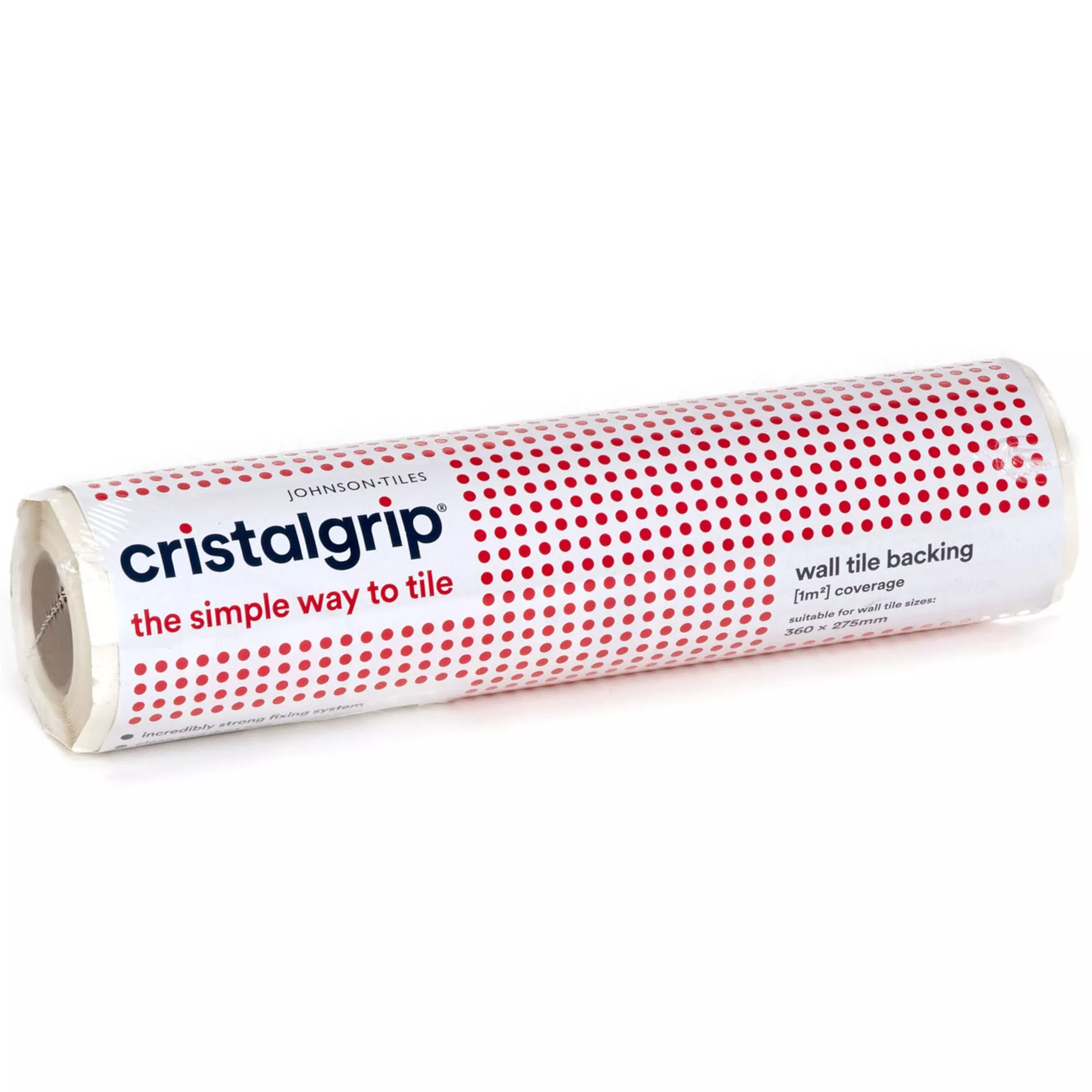 Πλακάκια τοίχου Cristalgrip Αυτοκόλλητο ύφασμα Ταινία Velcro 25cm
