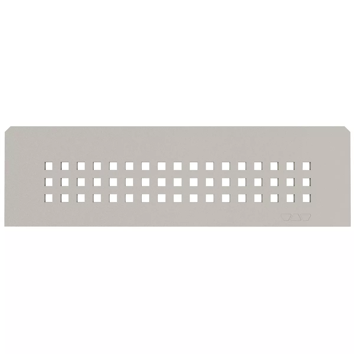 Ράφι τοίχου Schlüter ορθογώνιο 30x8.7cm Τετράγωνο Μπεζ
