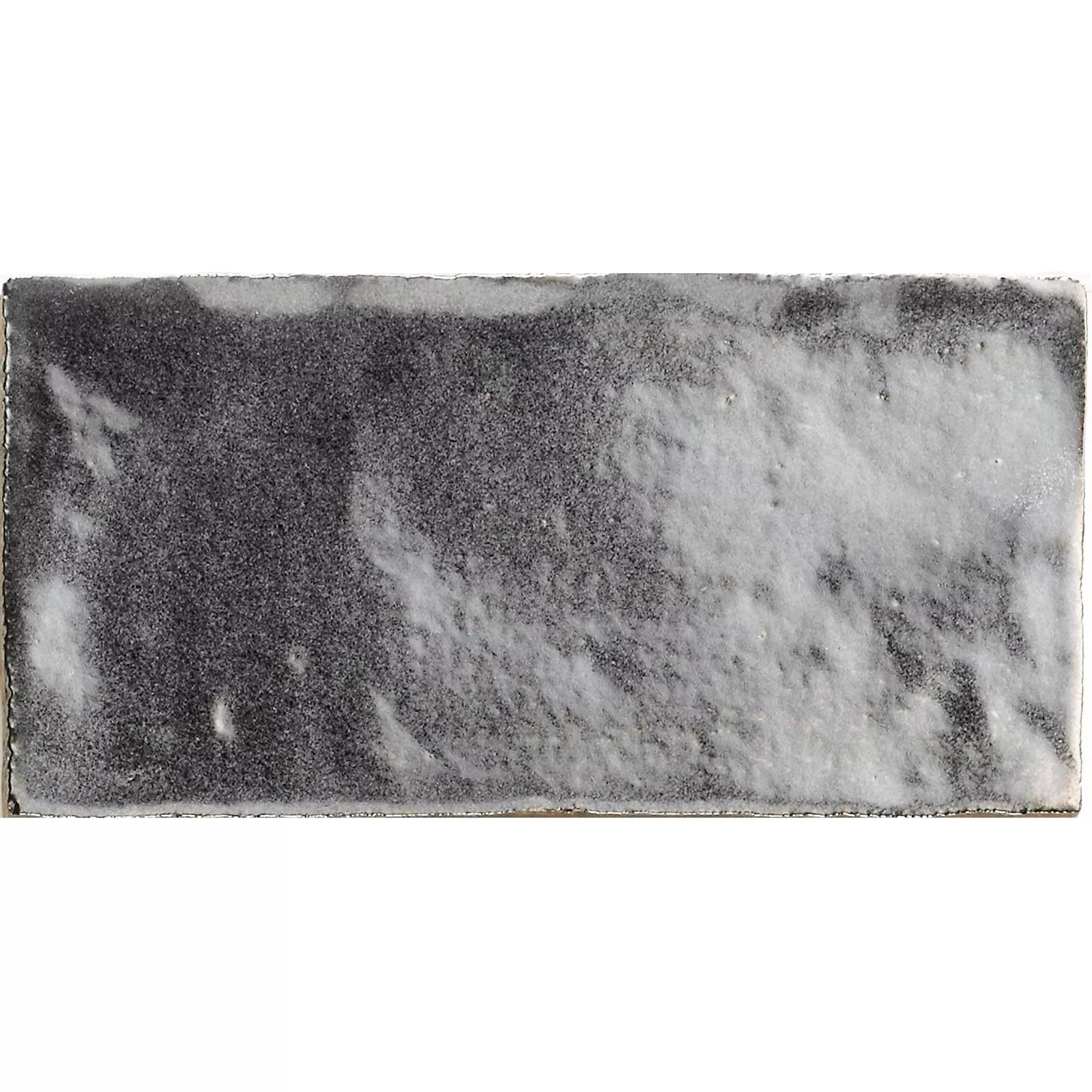 Πλακάκι Tοίχου Algier Xειροποίητο 7,5x15cm Ασήμι