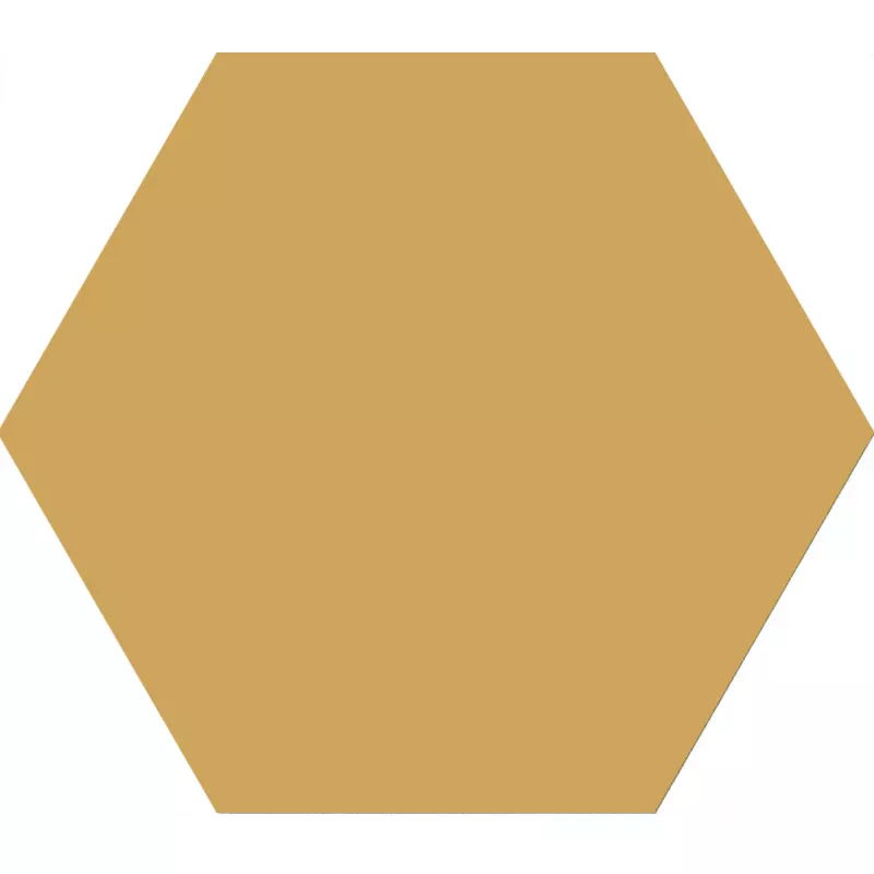 Πλακάκια Δαπέδου Loire Ωχρα Εξάγωνο Δομημένος 23x27 cm