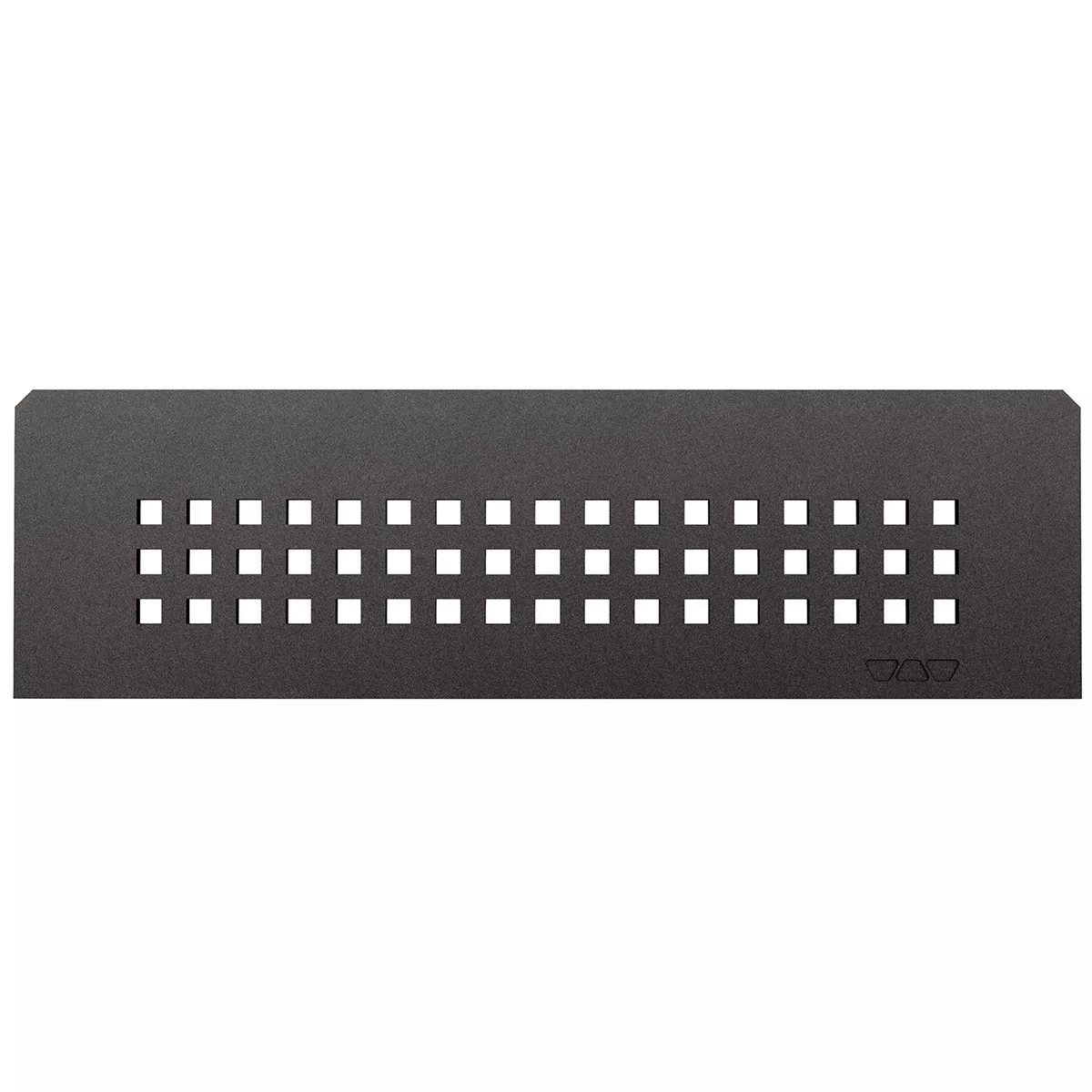 Ράφι τοίχου Schlüter ορθογώνιο 30x8.7cm τετράγωνο ανθρακί