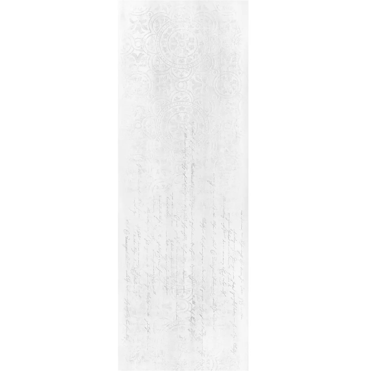 Πλακάκι Tοίχου Anderson Φυσική άκρη 30x90cm Ασπρο Ντεκόρ