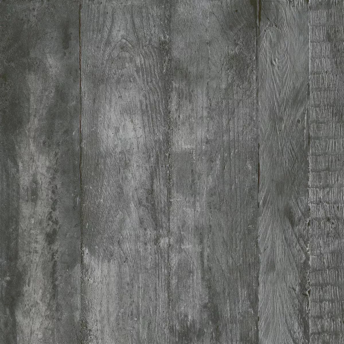 Πλακάκια Δαπέδου Gorki Όψη Ξύλου 60x60cm Γυαλισμένο Graphit