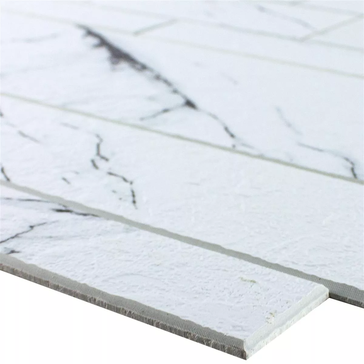 Ψηφιδωτά Πλακάκια Lewis Aυτοκόλλητες Πέτρινη Όψη Ασπρο Ψηφιδωτά Πλακάκια Lewis Aυτοκόλλητες Πέτρινη Όψη Ασπρο