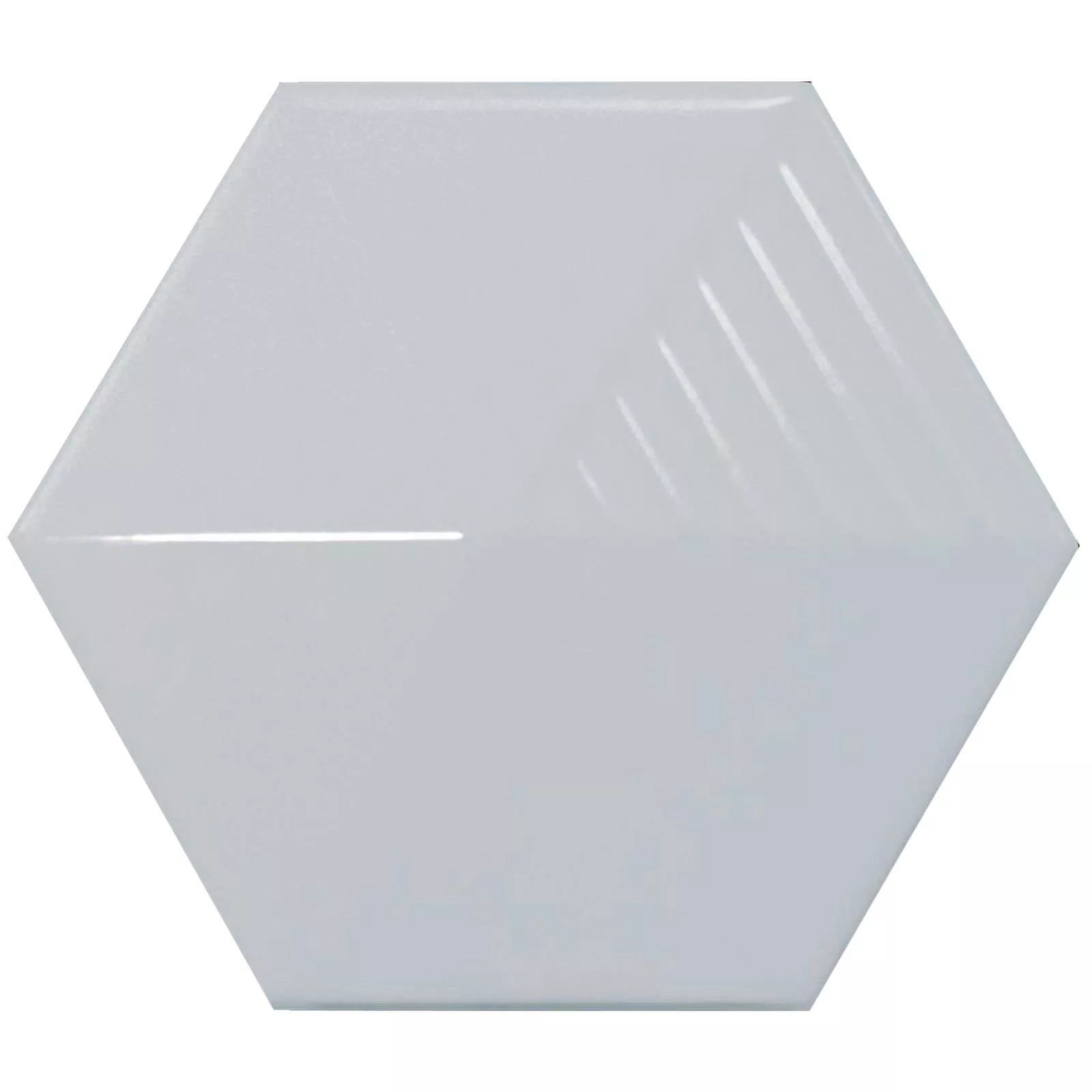 Πλακάκια Tοίχου Rockford 3D Εξάγωνο 12,4x10,7cm Γαλάζιο