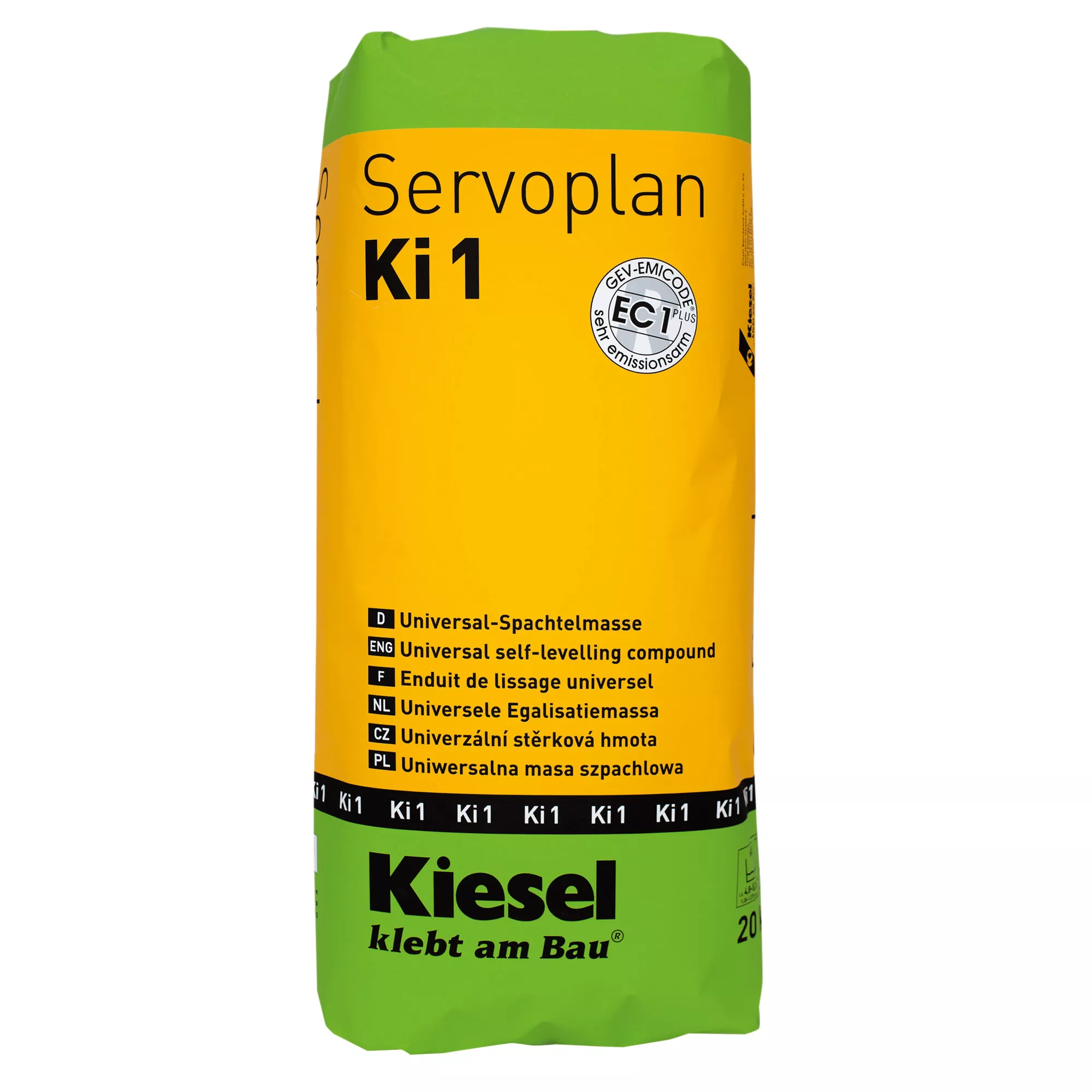 Kiesel Servoplan Ki 1 - γρήγορο στέγνωμα γενικής πλήρωσης (20 KG)