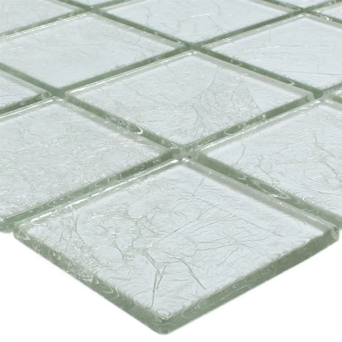 Ψηφιδωτά Πλακάκια Ποτήρι Lucca Ασήμι 48x48x4mm Ψηφιδωτά Πλακάκια Ποτήρι Lucca Ασήμι 48x48x4mm