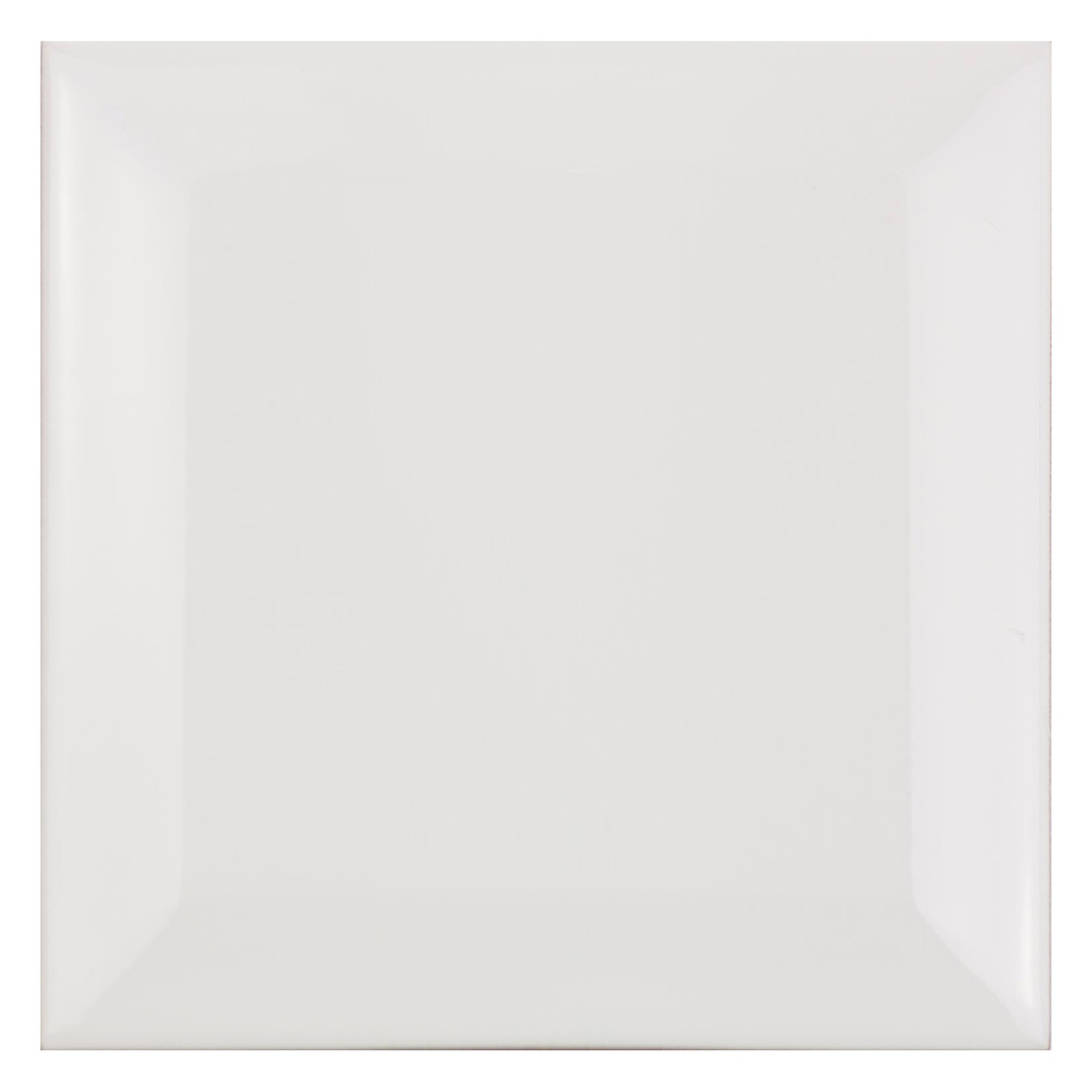 Πλακάκι μετρό Ασπρο Παγωμένος 10x10 cm Όψη Catarina Blanco