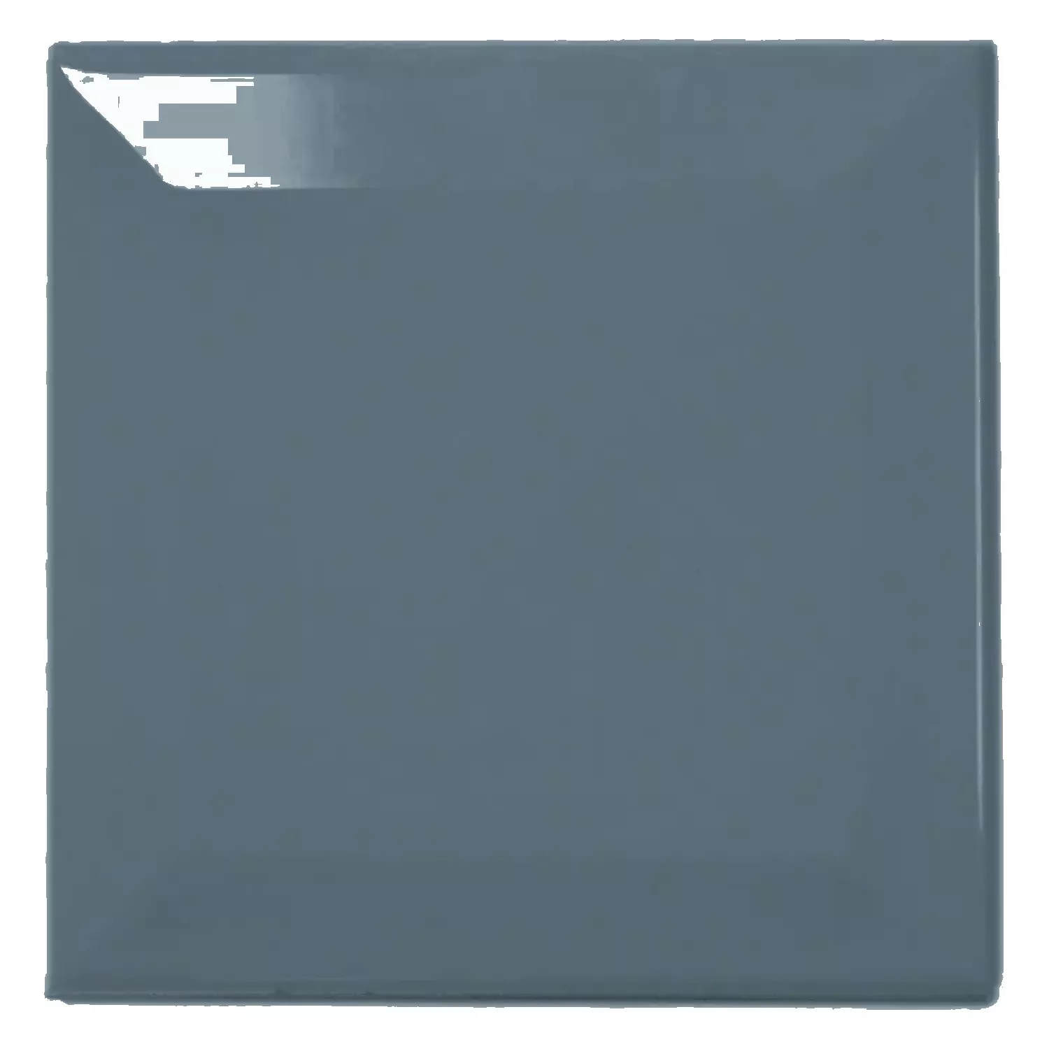 Πλακάκι μετρό Μπλε Αστραφτερό 10x10 cm Όψη Catarina Blue Mist