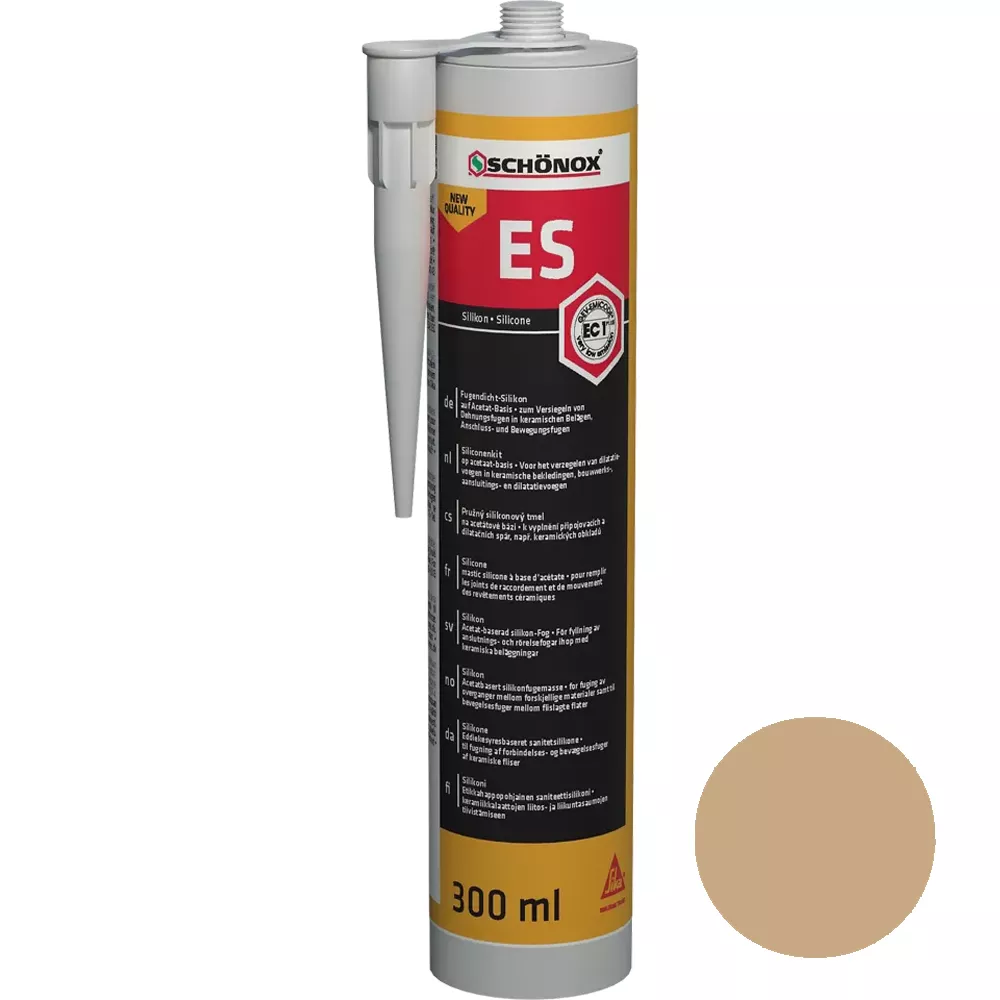 Σφραγιστικό αρμών Schönox ES Caramel Σιλικόνης (300ml) Σφραγιστικό αρμών Schönox ES Caramel Σιλικόνης (300ml)
