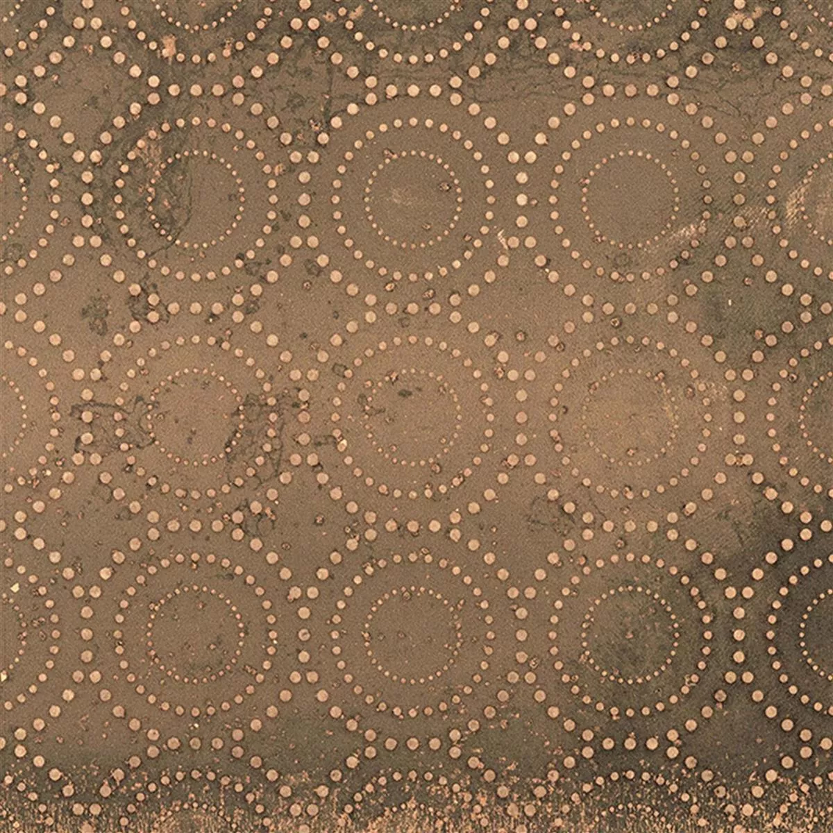 Πλακάκια Δαπέδου Chicago Μεταλλική Εμφάνιση Μπρούντζος R9 - 18,5x18,5cm - 4