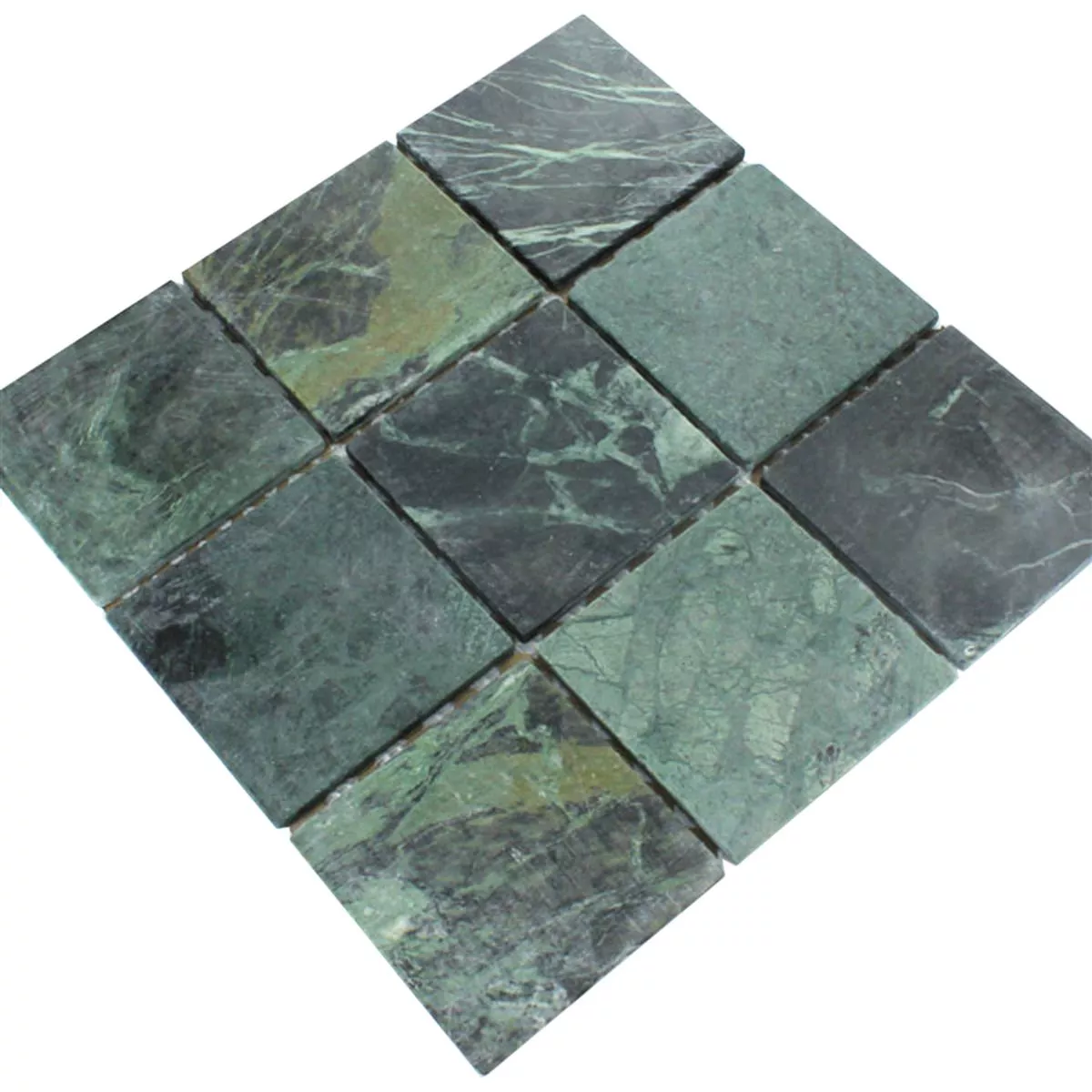 Ψηφιδωτά Πλακάκια Μάρμαρο 98x98x8mm Verde Πράσινος