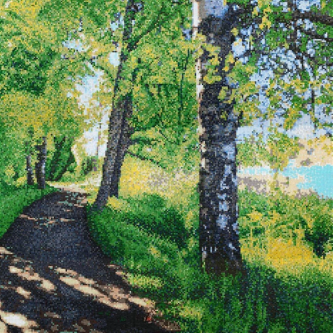 Γυάλινο Μωσαϊκό Εικόνα Springlane 120x240cm