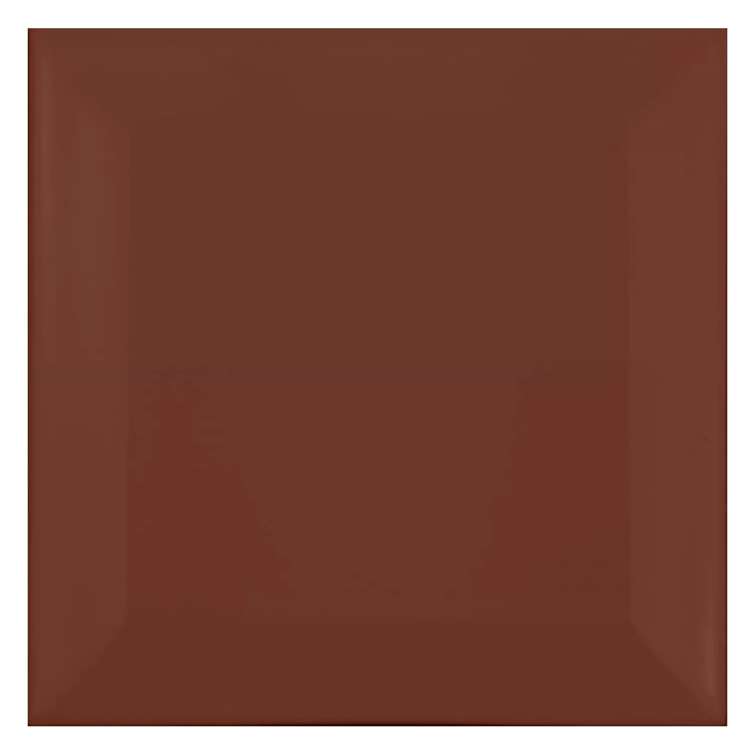 Πλακάκι μετρό Kαφέ Παγωμένος 10x10 cm Όψη Catarina Marron