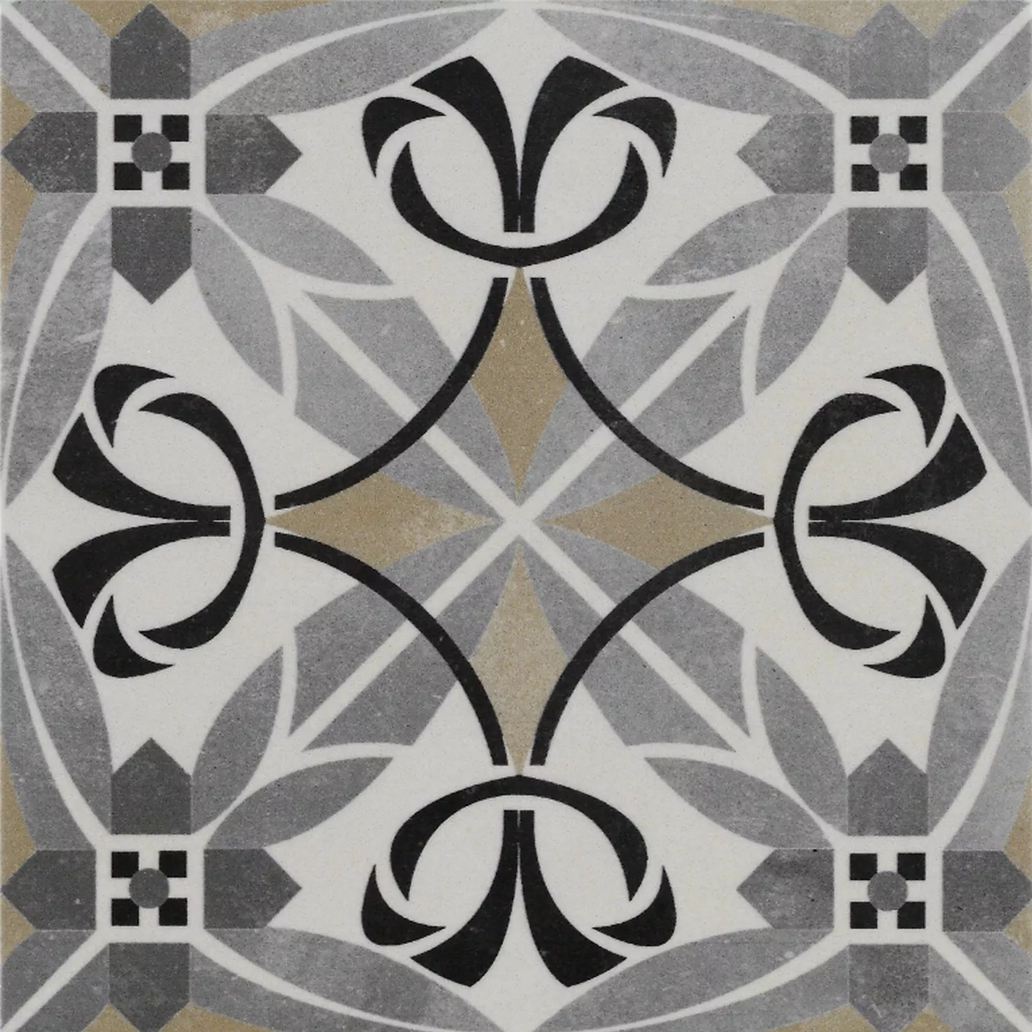 Πρότυπο Όψη Πλακιδίων Tσιμέντου Gotik Gemma 22,3x22,3cm