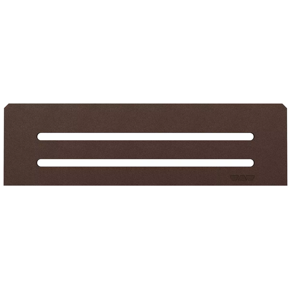 Ράφι τοίχου Schlüter ορθογώνιο 30x8.7cm Wave Bronze