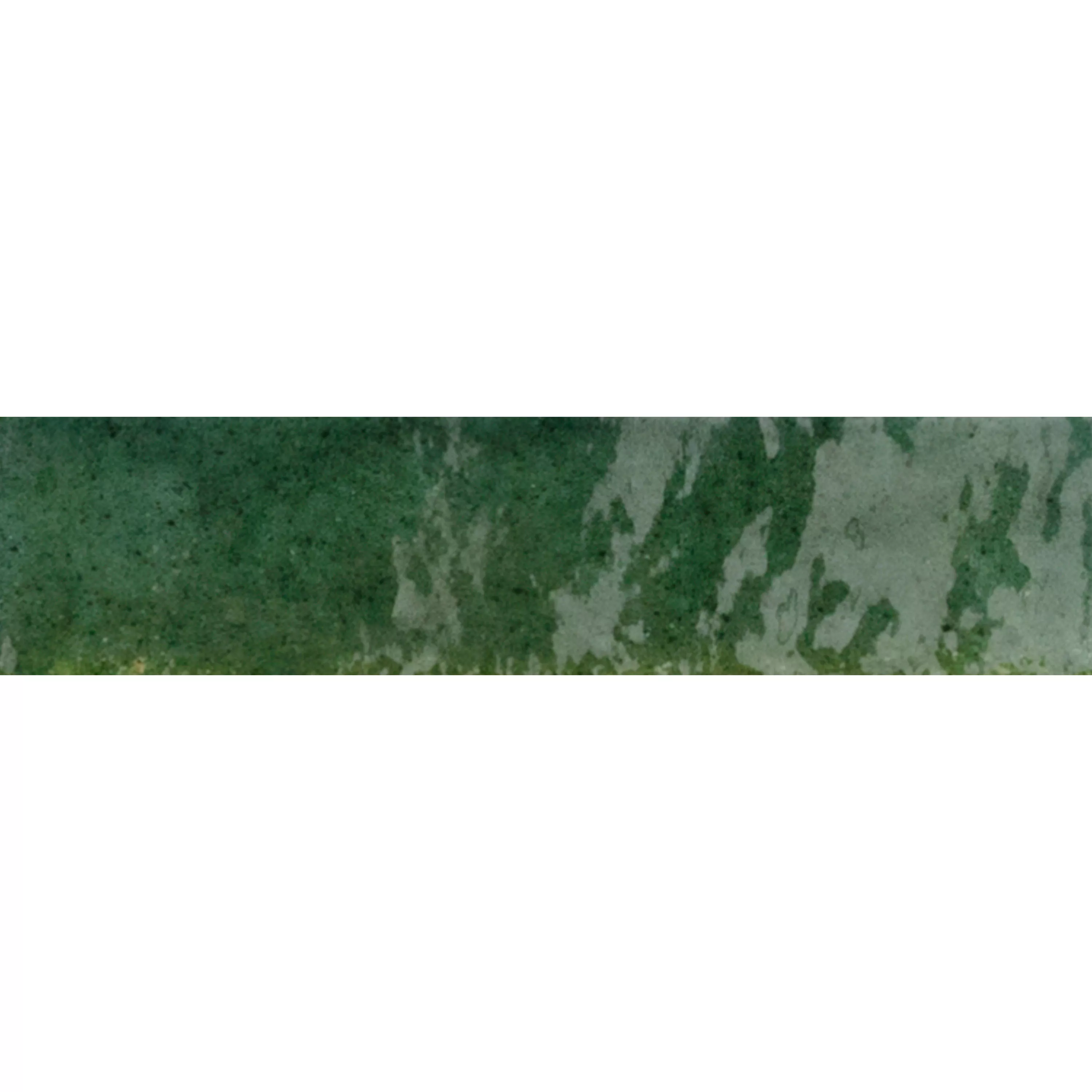 Πλακάκια Tοίχου Laguna Αστραφτερό Kυματιστός Πράσινος 6x24cm