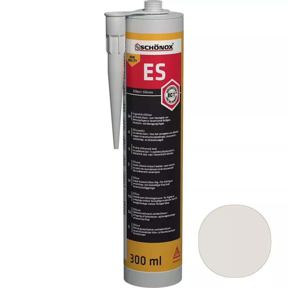 Σιλικόνη σφράγισης αρμών Schönox ES Jasmin (300ml) Σιλικόνη σφράγισης αρμών Schönox ES Jasmin (300ml)