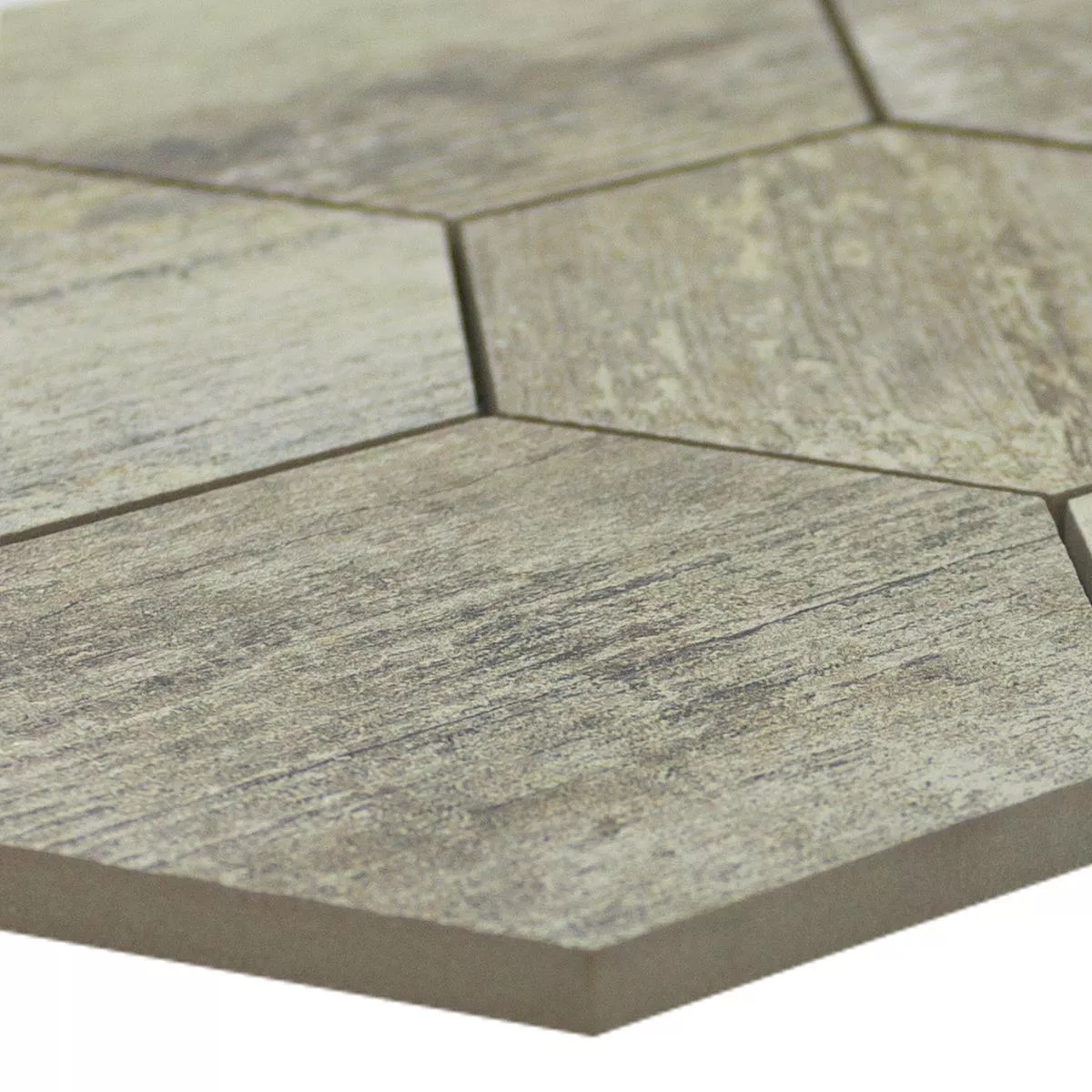 Πορσελάνινα Σκεύη Ψηφιδωτά Πλακάκια Εξάγωνο Straubing Μπεζ Πορσελάνινα Σκεύη Ψηφιδωτά Πλακάκια Εξάγωνο Straubing Μπεζ