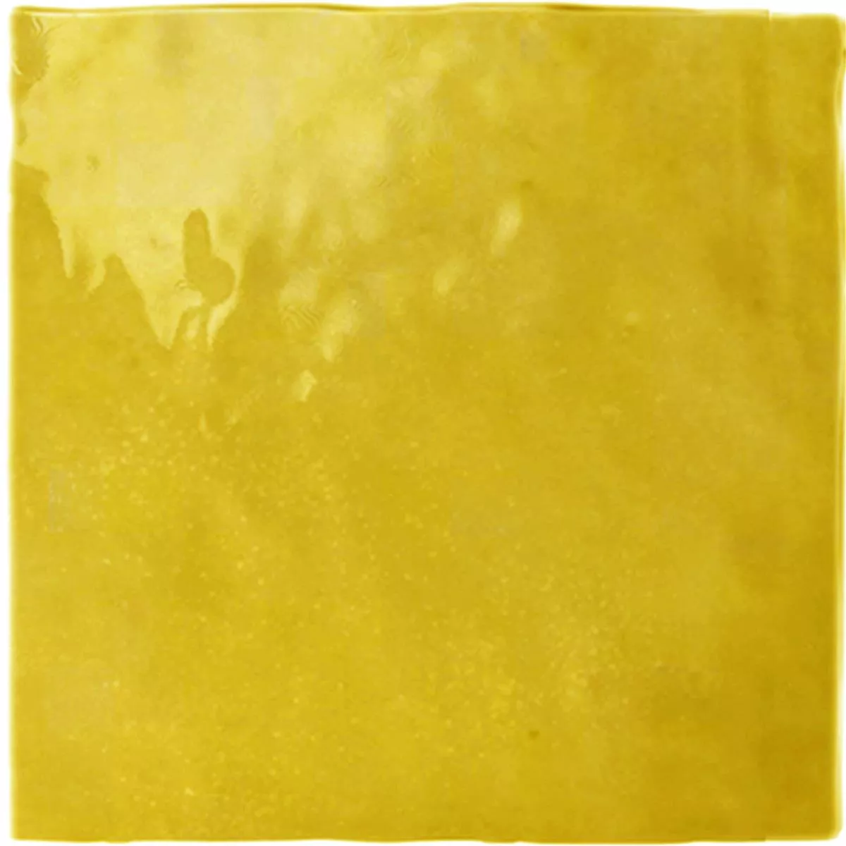 Πλακάκι Tοίχου Rebecca Kυματιστός Κίτρινος 16,2x16,2cm