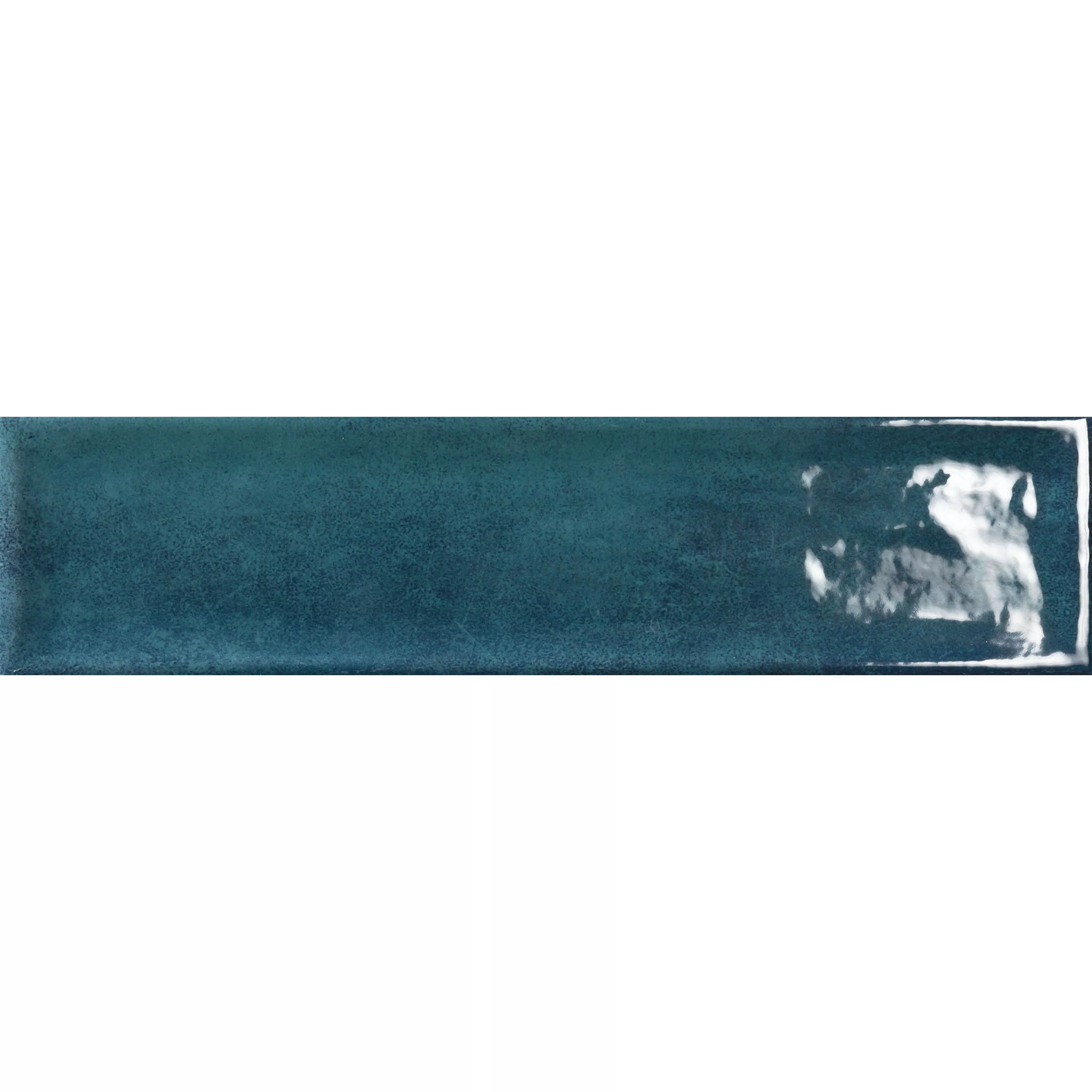 Πρότυπο από Πλακάκια Tοίχου Pascal Αστραφτερό Μέσα Όψη Μπλε Tου Ειρηνικού 7,5x30cm