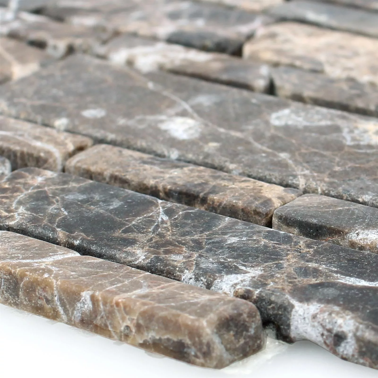 Ψηφιδωτά Πλακάκια Μάρμαρο Havel Brick Castanao Ψηφιδωτά Πλακάκια Μάρμαρο Havel Brick Castanao