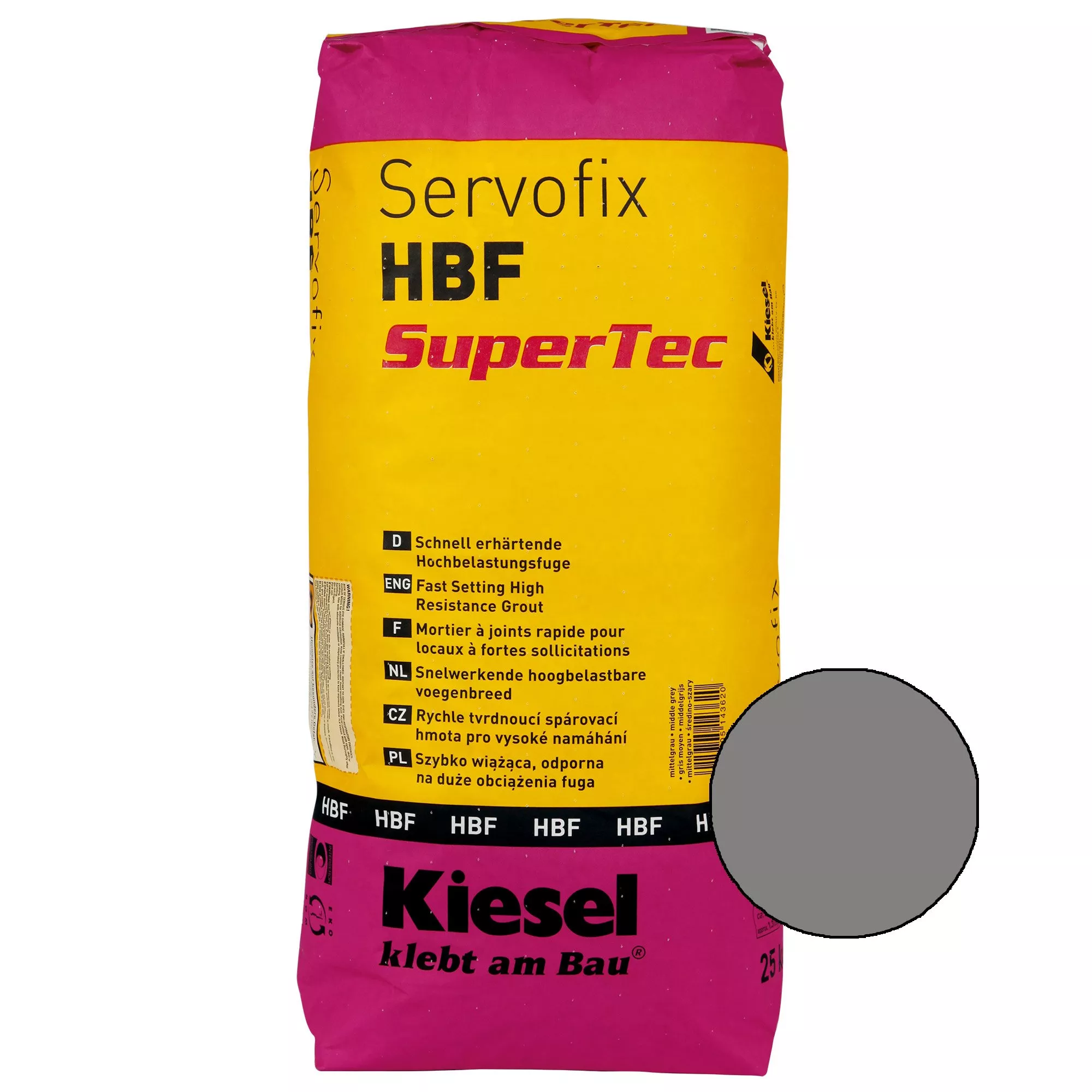 Kiesel Servofix HBF SuperTec Ανοιχτό Γκρι 25KG