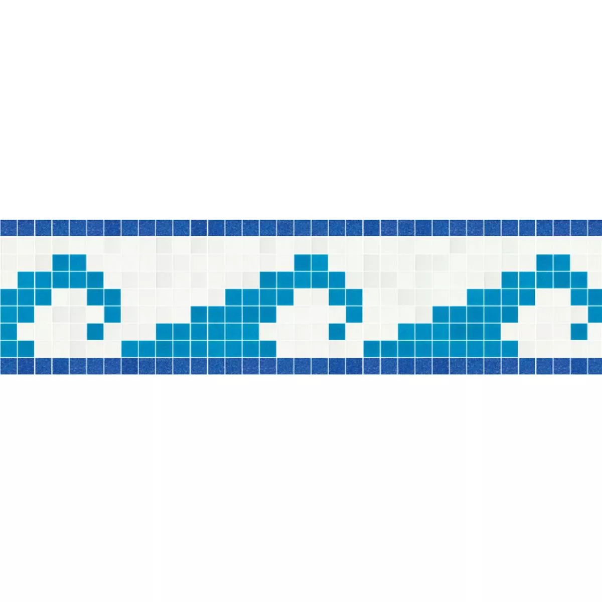 Glas Pool Schwimmbad Fliesen Bordüre Aquatica Polka 1 Glas Pool Schwimmbad Fliesen Bordüre Aquatica Polka 1