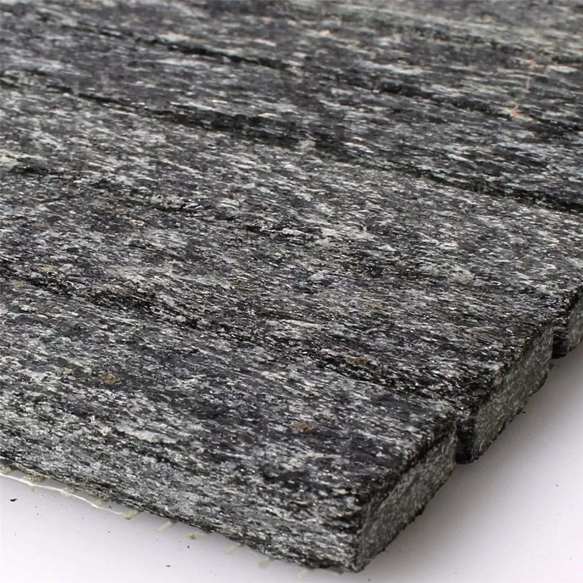 Φυσική Πέτρα Xαλαζίτης Ψηφιδωτά Πλακάκια Hatay Ράβδος Μαύρος