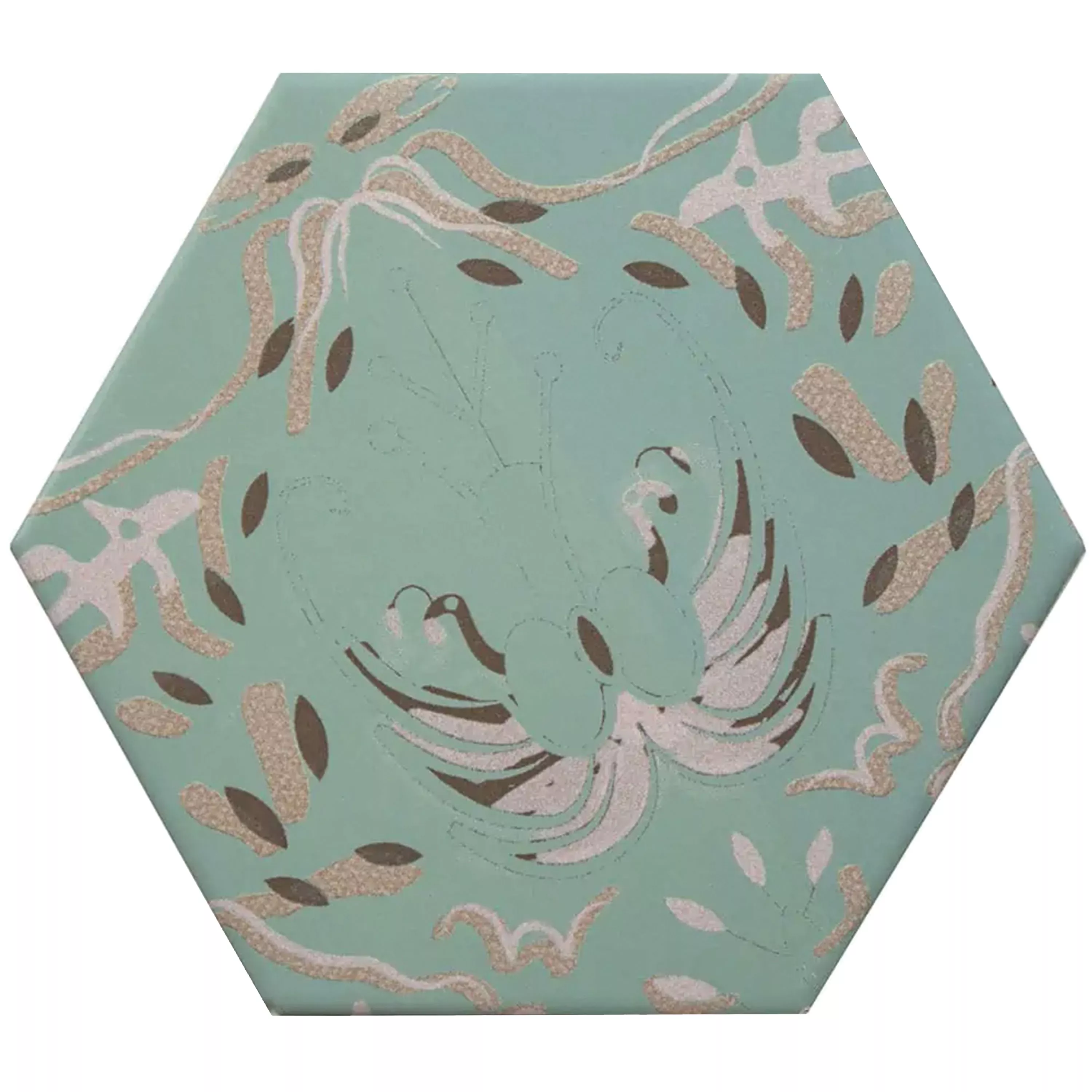 Πορσελάνινα Σκεύη Πλακάκια Modena Εξάγωνο Decor 5