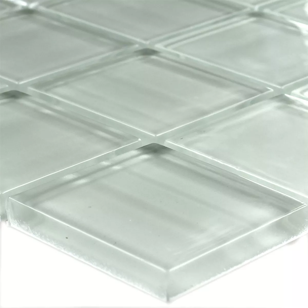 Πρότυπο από Γυάλινο Μωσαϊκό Columbia Ασπρο Ριγέ