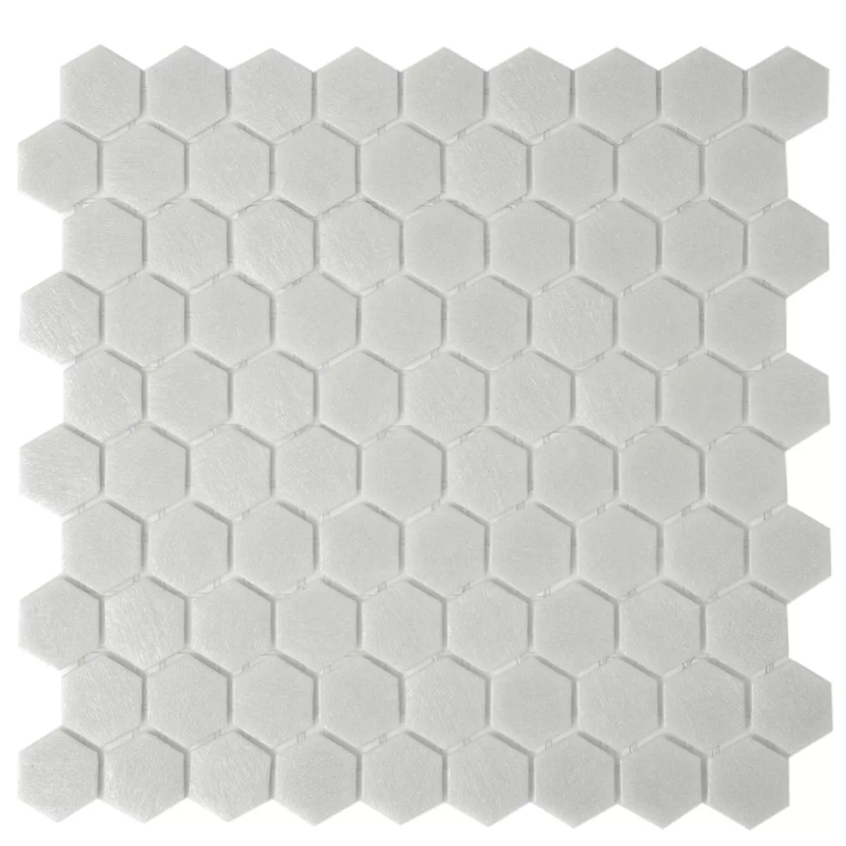 Γυάλινο Μωσαϊκό Πλακάκια Trend-Vi Hexagonal 150 Ανοιχτό Γκρι